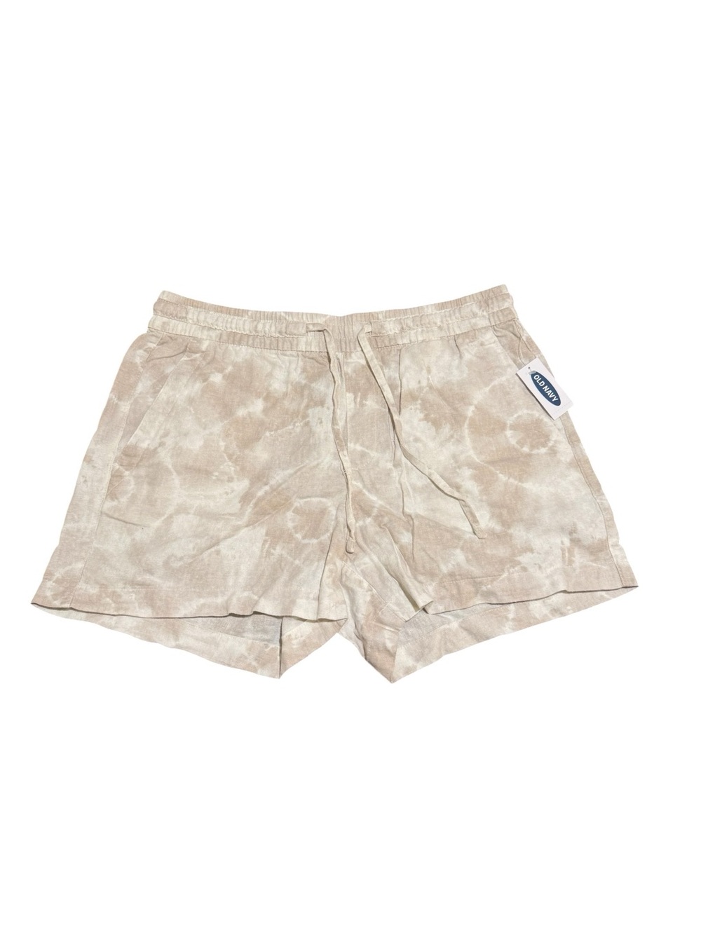 Old Navy Beige and Tan Tie dye Shorts Women’s Size Small - Picture 8 of 8